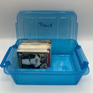 MLB Tampa‎ Bay Rays Sports Trading Player Cards Topps UpperDeck Score Fleer Leaf